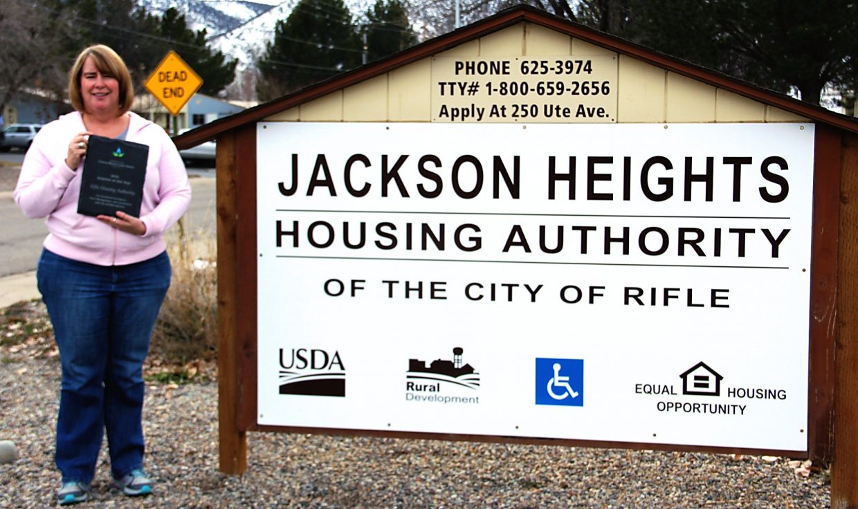 Rifle housing official wins 10K bonus grant